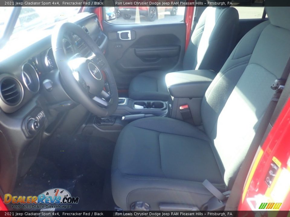 2021 Jeep Gladiator Sport 4x4 Firecracker Red / Black Photo #14