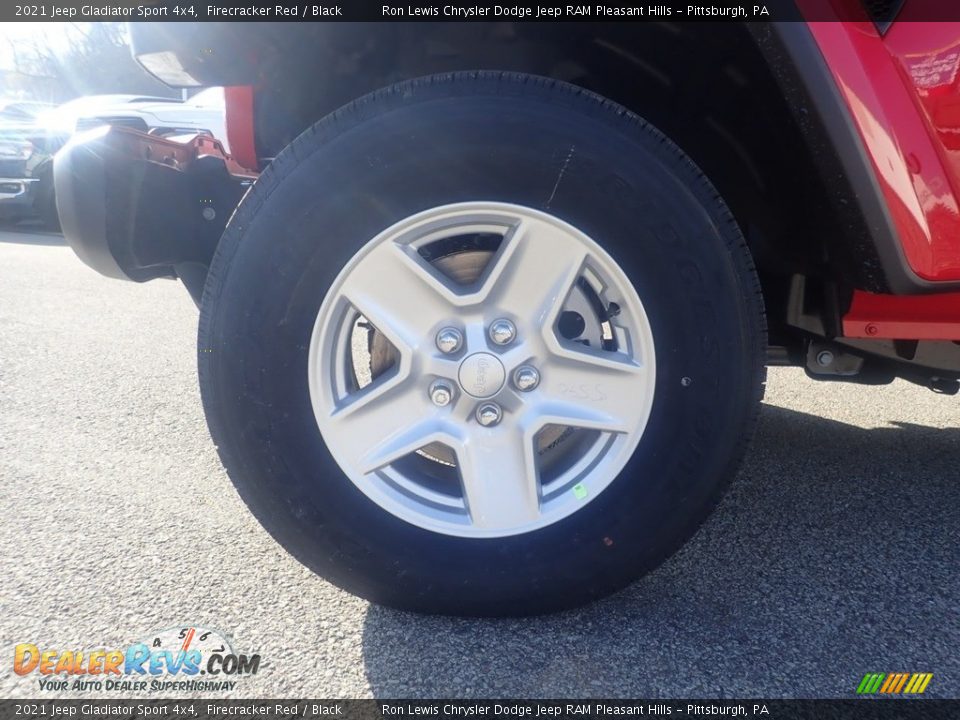 2021 Jeep Gladiator Sport 4x4 Firecracker Red / Black Photo #15
