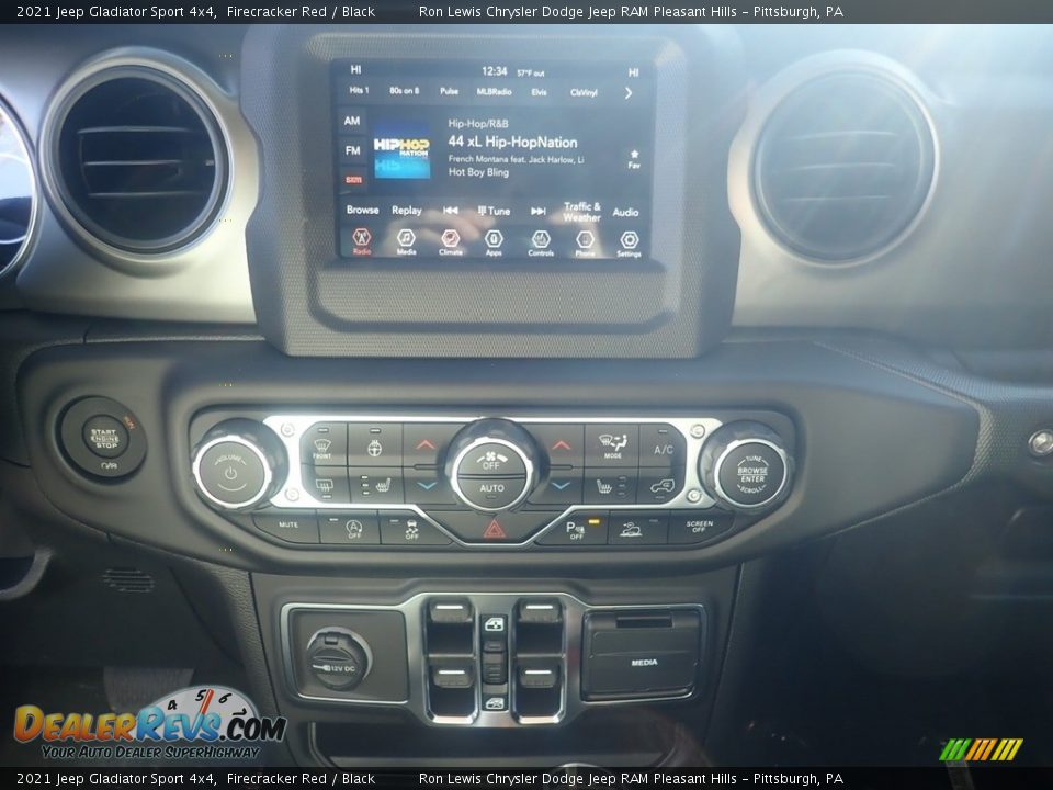 2021 Jeep Gladiator Sport 4x4 Firecracker Red / Black Photo #17