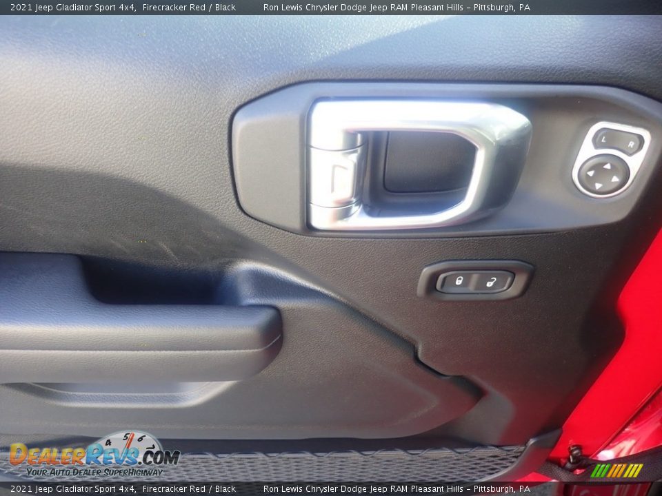 2021 Jeep Gladiator Sport 4x4 Firecracker Red / Black Photo #20