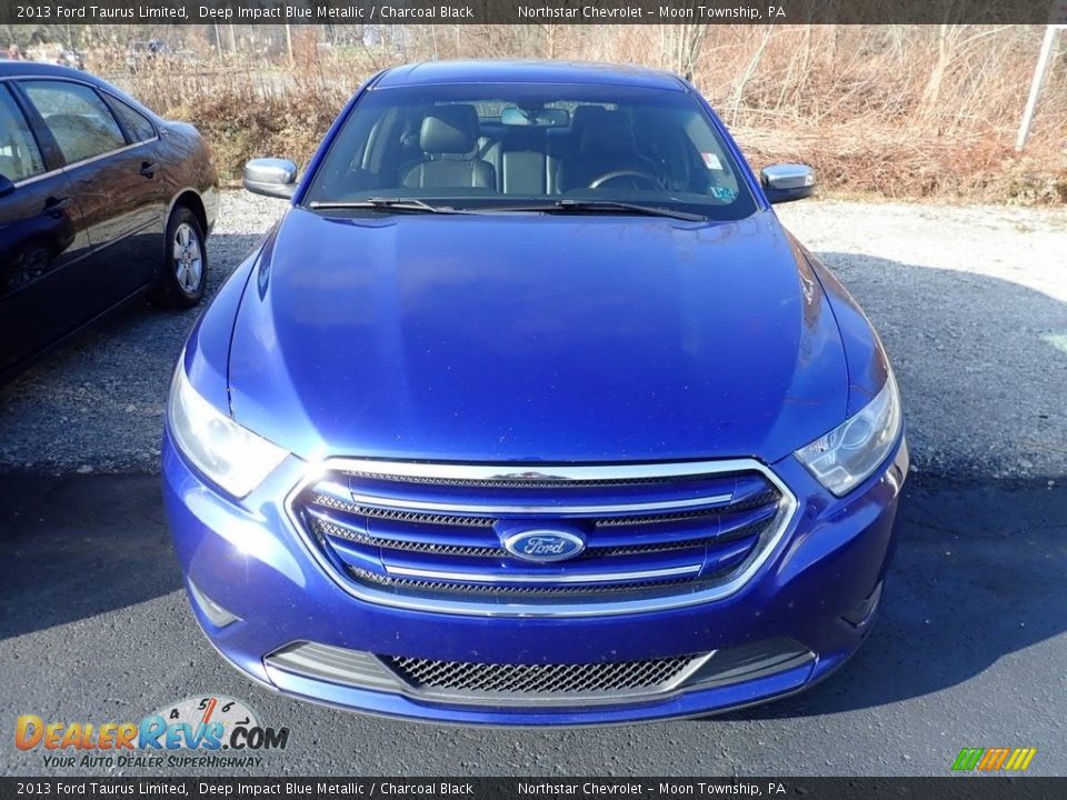 2013 Ford Taurus Limited Deep Impact Blue Metallic / Charcoal Black Photo #6