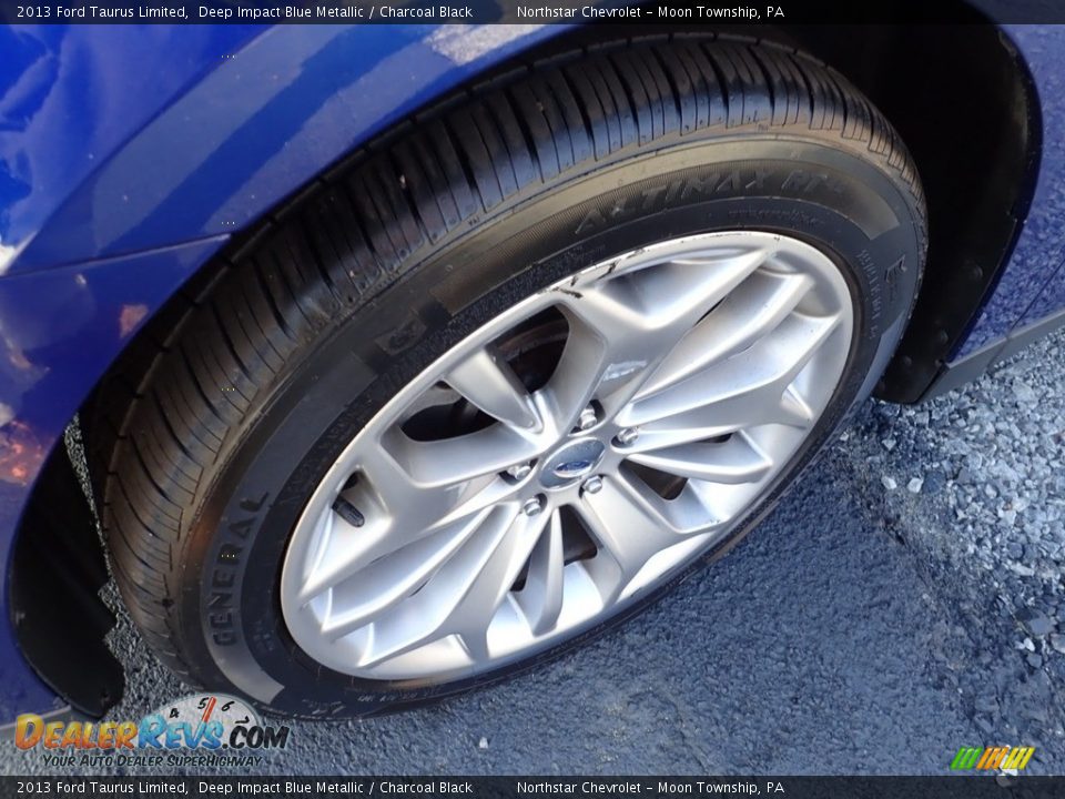 2013 Ford Taurus Limited Deep Impact Blue Metallic / Charcoal Black Photo #7