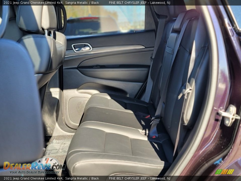 2021 Jeep Grand Cherokee Limited 4x4 Sangria Metallic / Black Photo #9
