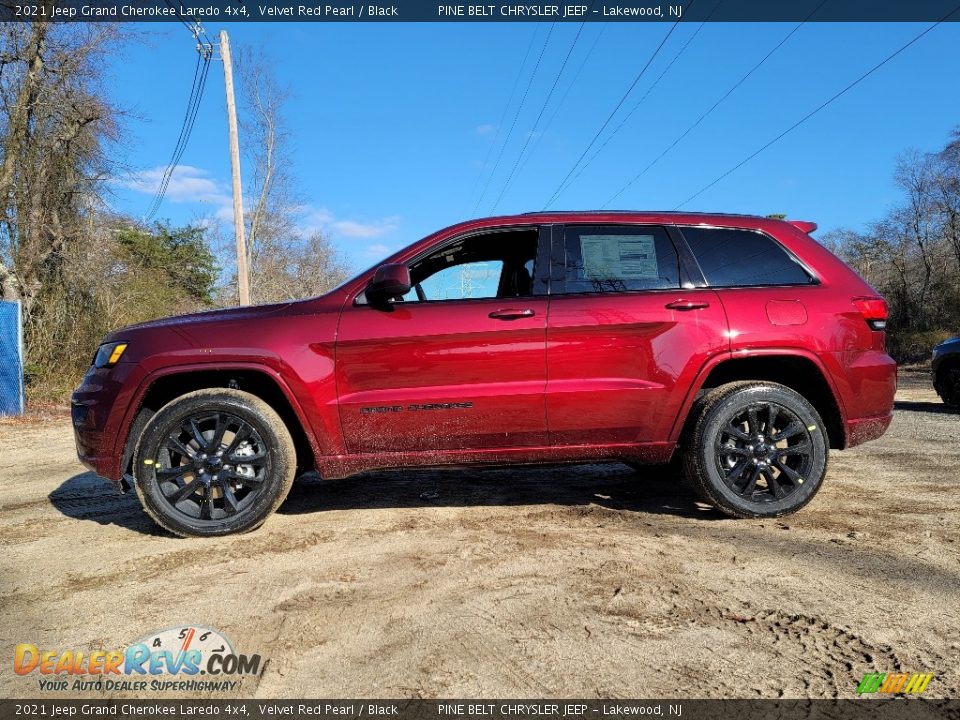 Velvet Red Pearl 2021 Jeep Grand Cherokee Laredo 4x4 Photo #4