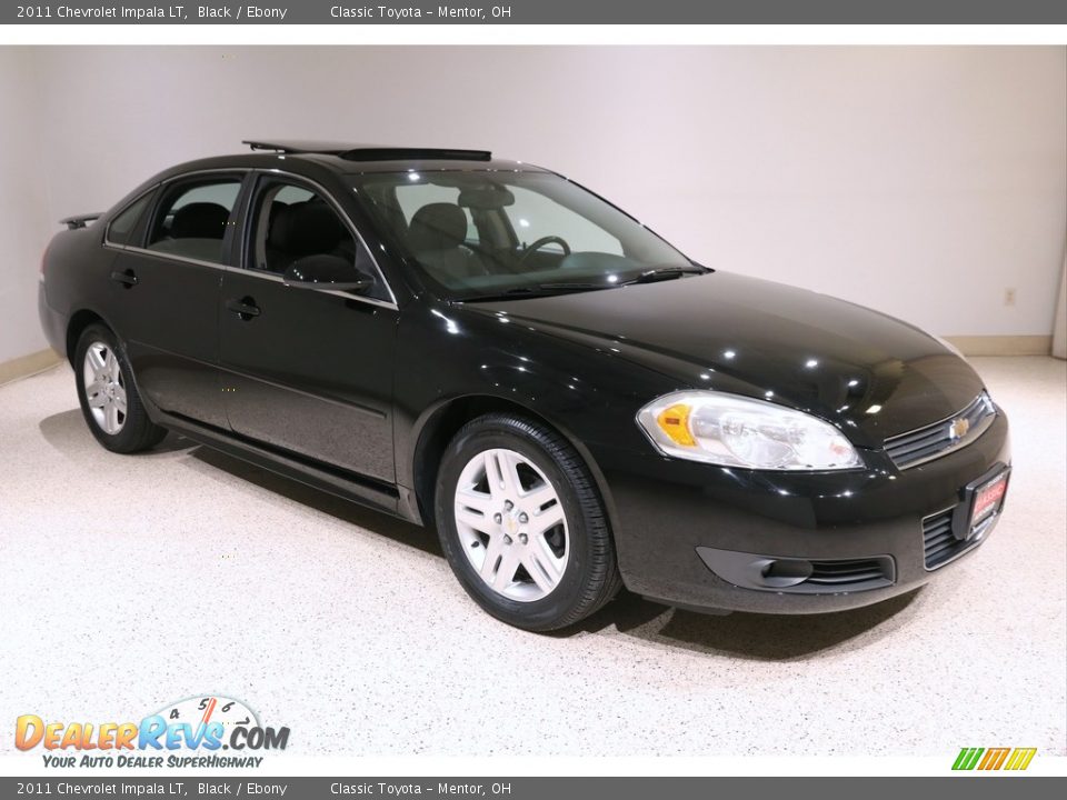 2011 Chevrolet Impala LT Black / Ebony Photo #1