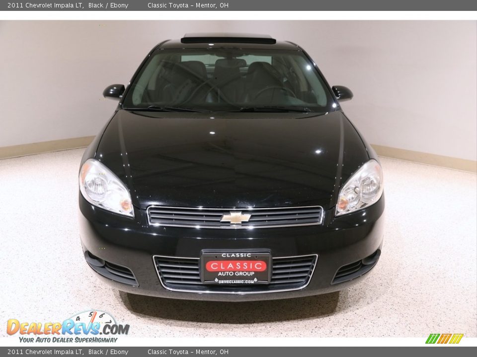 2011 Chevrolet Impala LT Black / Ebony Photo #2