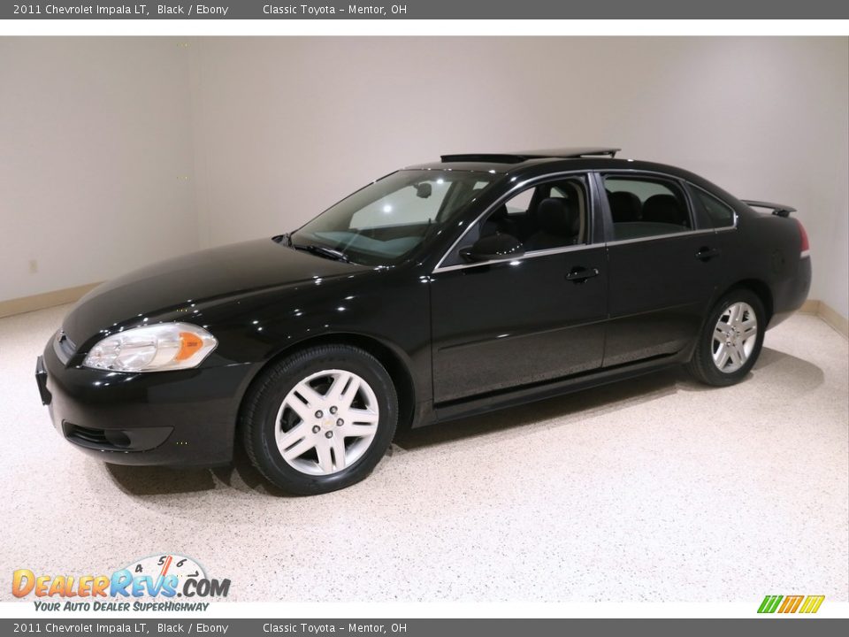 2011 Chevrolet Impala LT Black / Ebony Photo #3