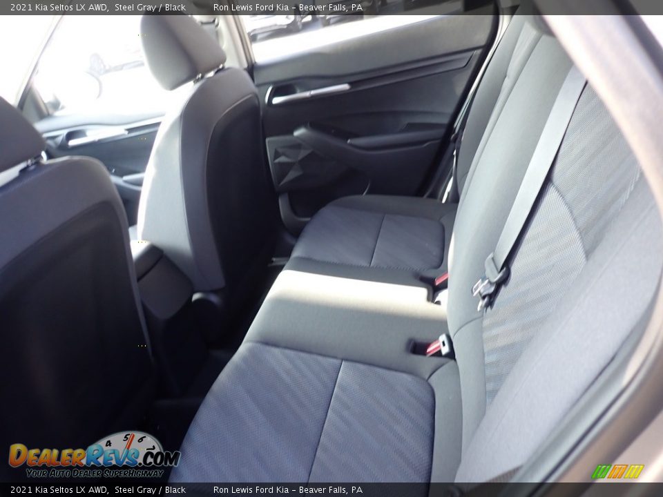2021 Kia Seltos LX AWD Steel Gray / Black Photo #11