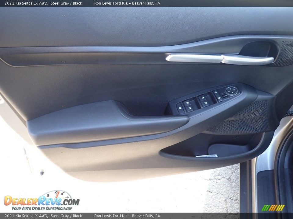 2021 Kia Seltos LX AWD Steel Gray / Black Photo #13
