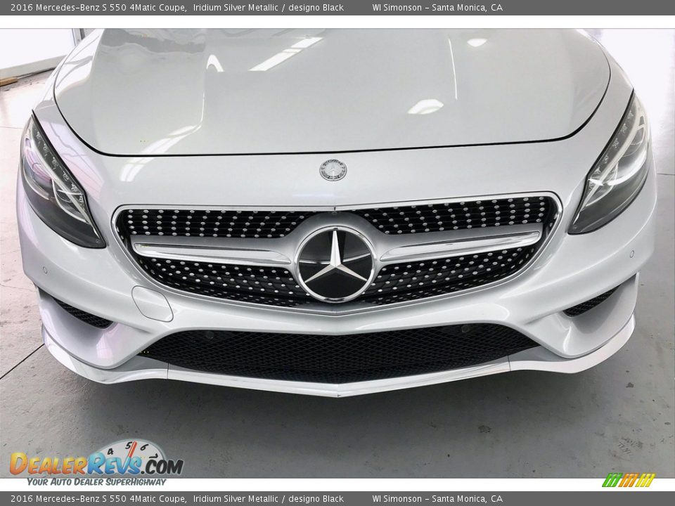 2016 Mercedes-Benz S 550 4Matic Coupe Iridium Silver Metallic / designo Black Photo #30