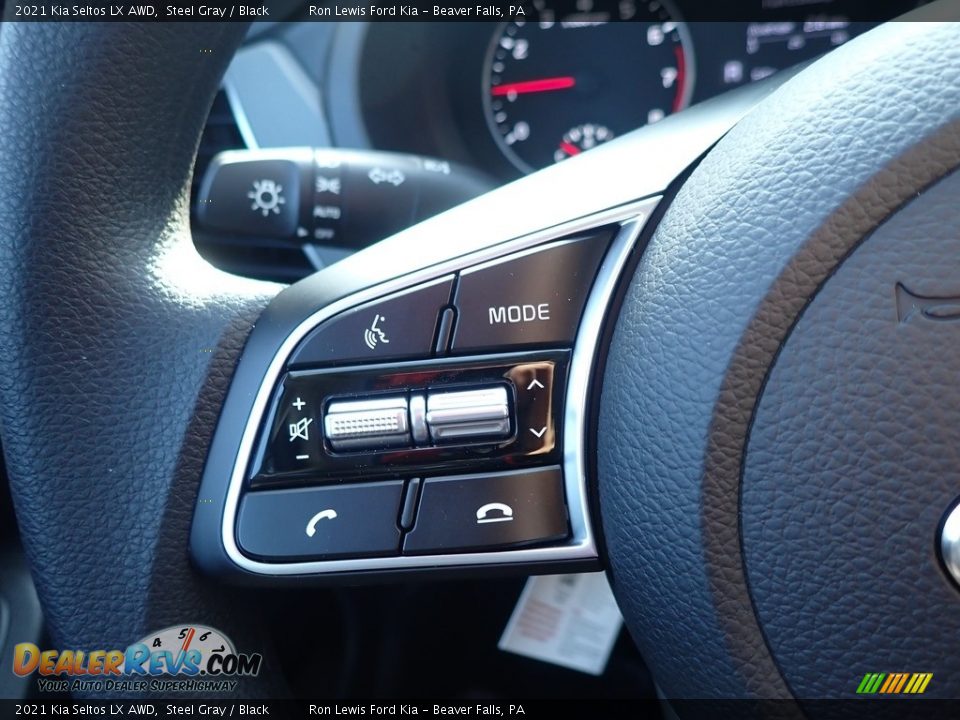 2021 Kia Seltos LX AWD Steel Gray / Black Photo #18