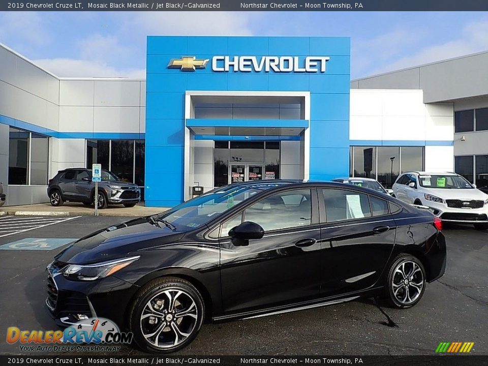 2019 Chevrolet Cruze LT Mosaic Black Metallic / Jet Black/­Galvanized Photo #1