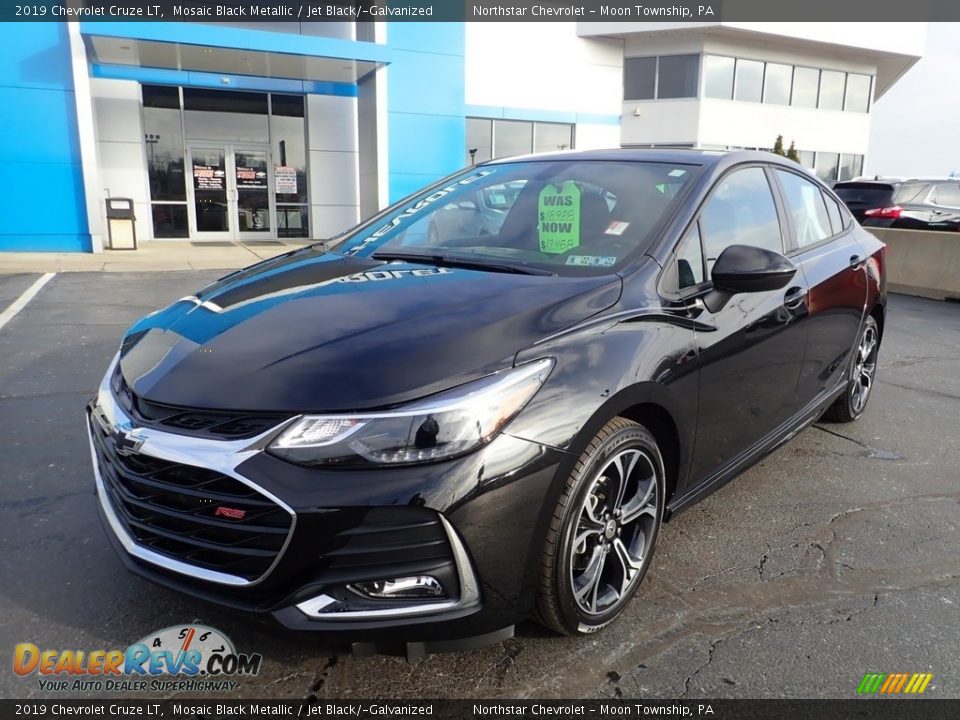 2019 Chevrolet Cruze LT Mosaic Black Metallic / Jet Black/­Galvanized Photo #2