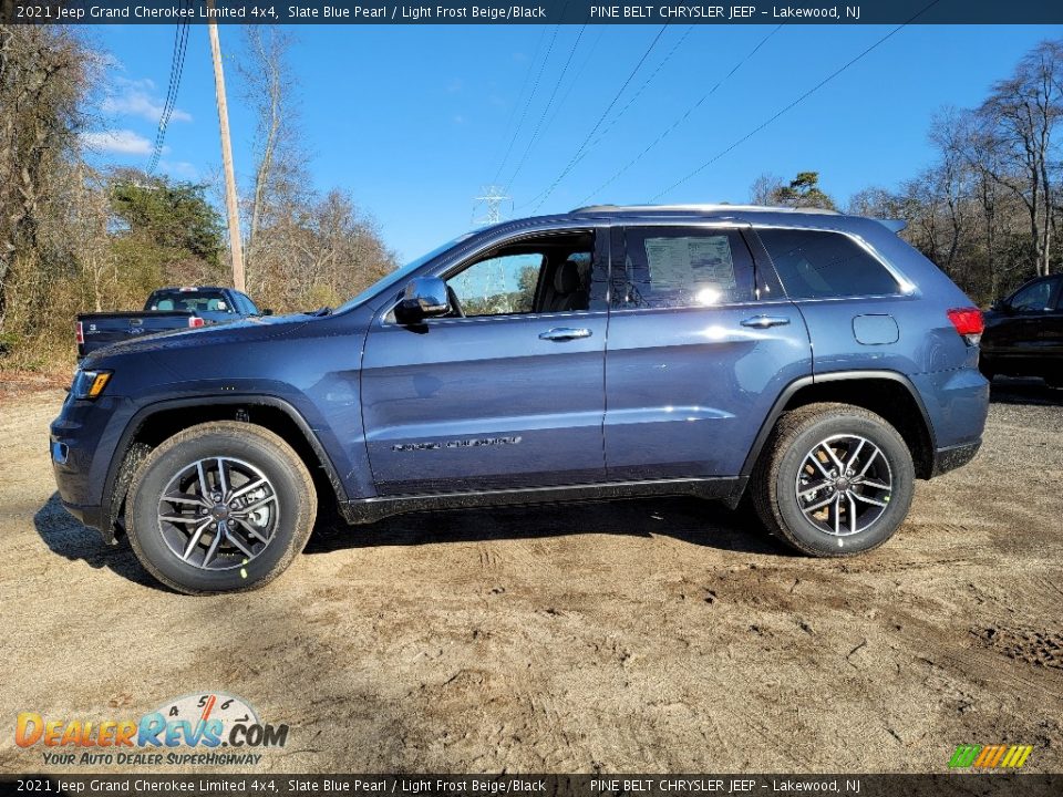 Slate Blue Pearl 2021 Jeep Grand Cherokee Limited 4x4 Photo #4