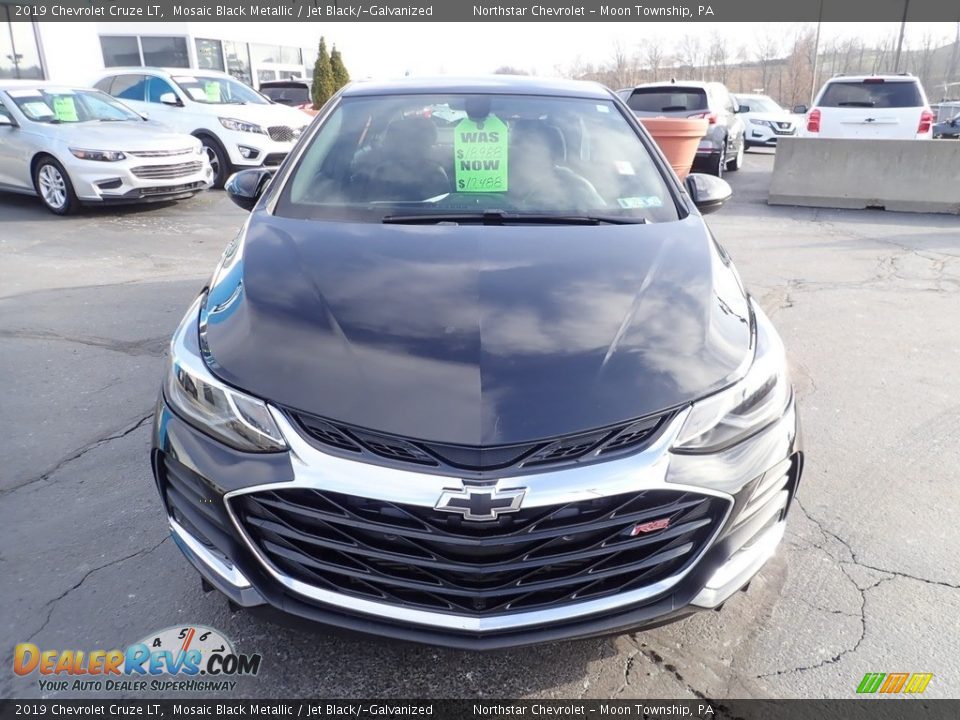 2019 Chevrolet Cruze LT Mosaic Black Metallic / Jet Black/­Galvanized Photo #13