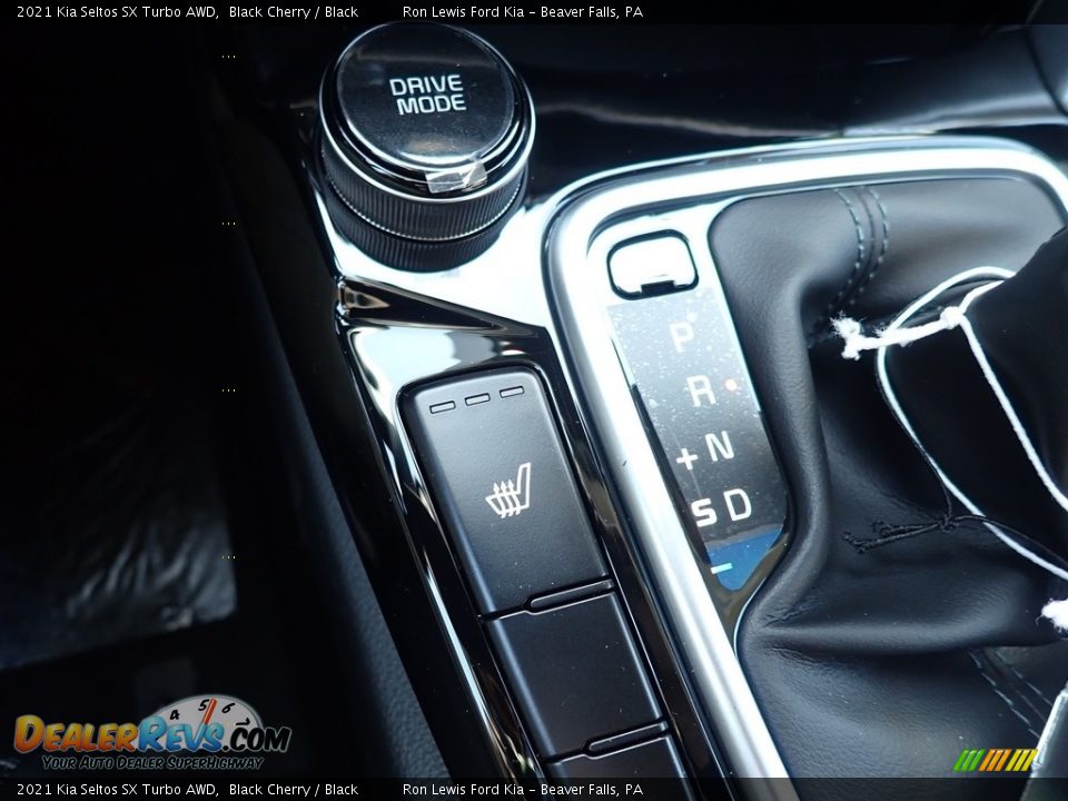 2021 Kia Seltos SX Turbo AWD Black Cherry / Black Photo #19