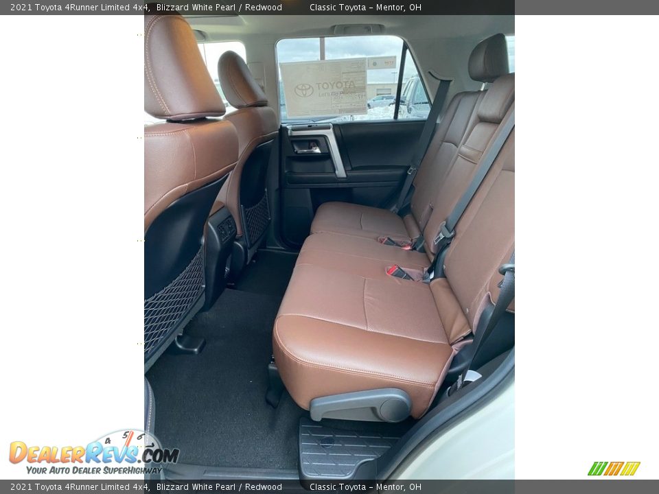 2021 Toyota 4Runner Limited 4x4 Blizzard White Pearl / Redwood Photo #3
