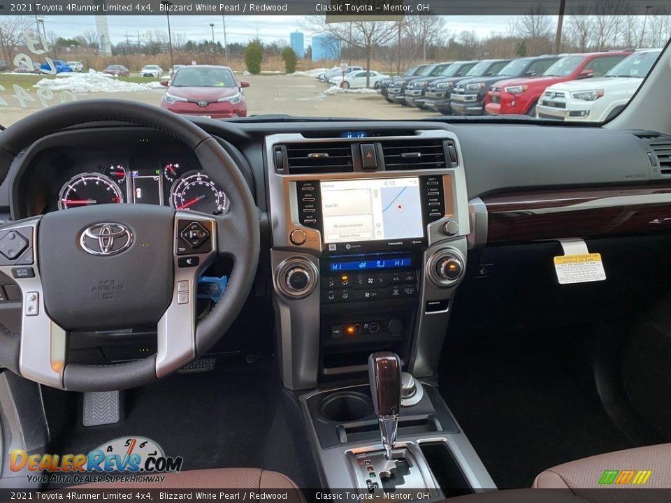 2021 Toyota 4Runner Limited 4x4 Blizzard White Pearl / Redwood Photo #4