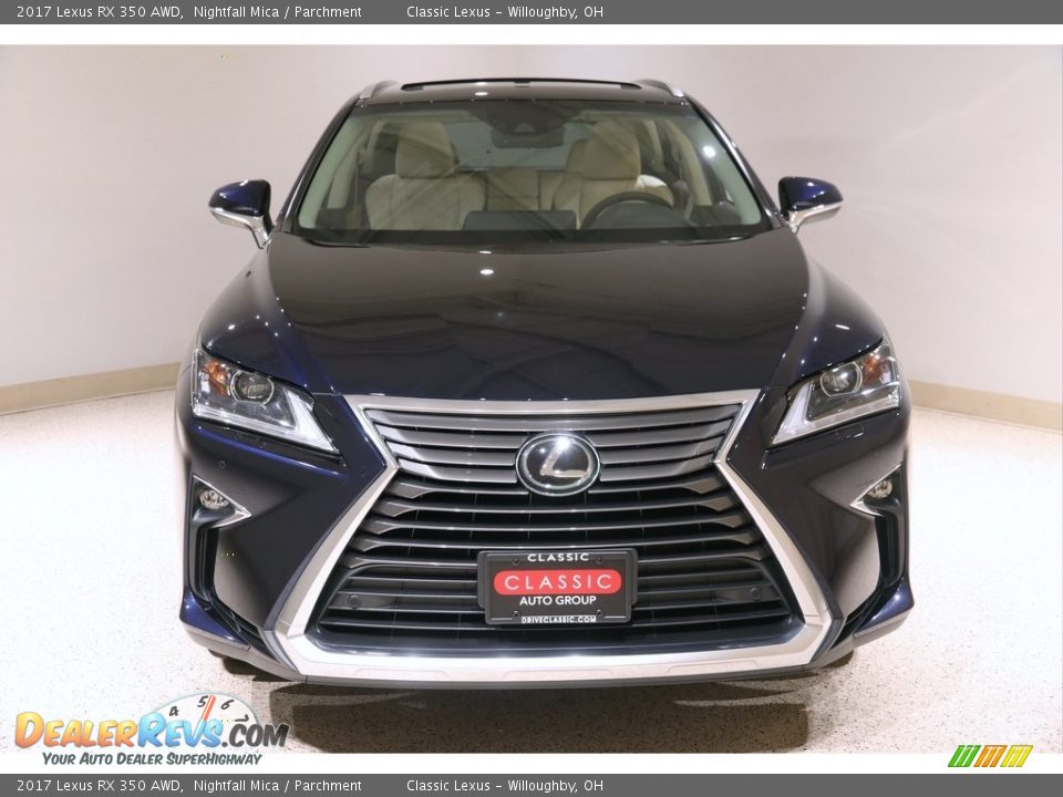 2017 Lexus RX 350 AWD Nightfall Mica / Parchment Photo #2