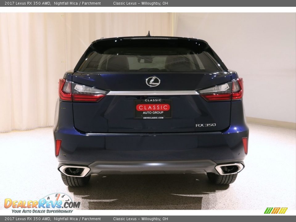 2017 Lexus RX 350 AWD Nightfall Mica / Parchment Photo #24