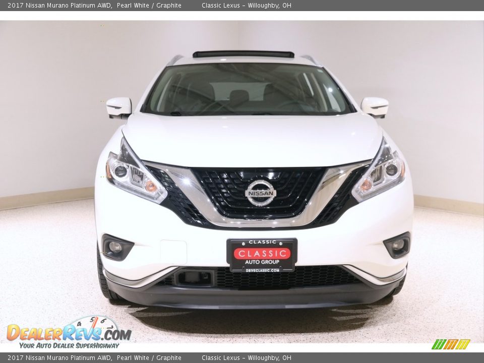 2017 Nissan Murano Platinum AWD Pearl White / Graphite Photo #2