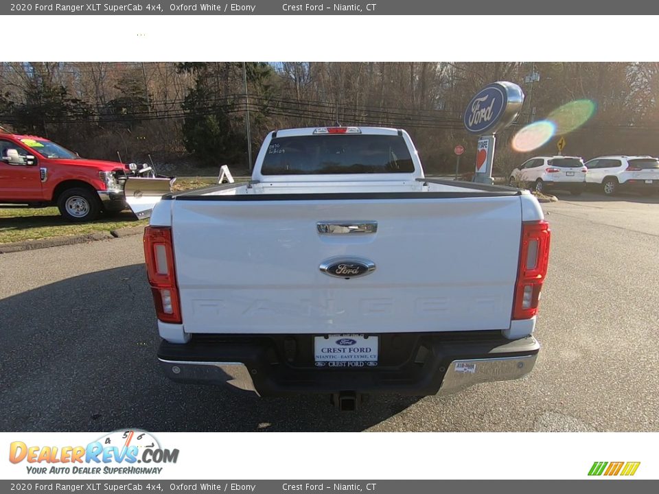 2020 Ford Ranger XLT SuperCab 4x4 Oxford White / Ebony Photo #6