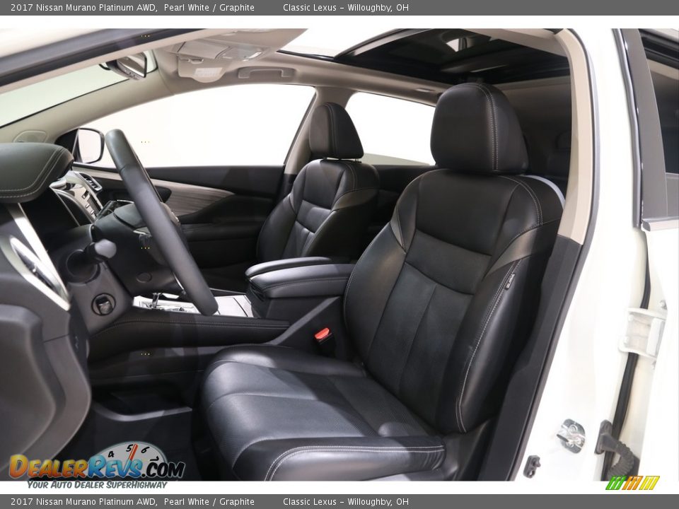 2017 Nissan Murano Platinum AWD Pearl White / Graphite Photo #6