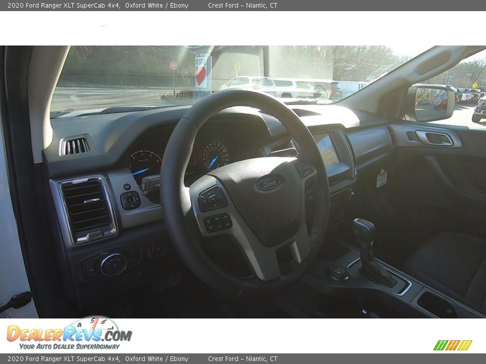 2020 Ford Ranger XLT SuperCab 4x4 Oxford White / Ebony Photo #10