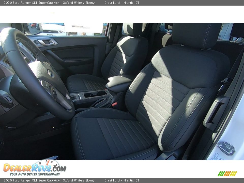 2020 Ford Ranger XLT SuperCab 4x4 Oxford White / Ebony Photo #11