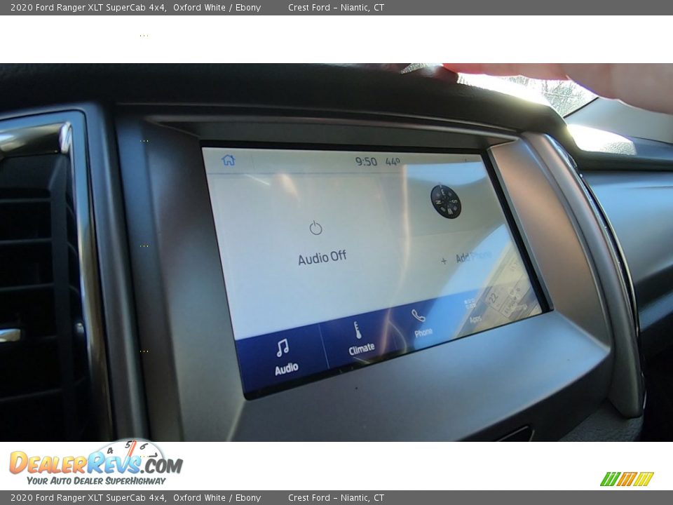 2020 Ford Ranger XLT SuperCab 4x4 Oxford White / Ebony Photo #14