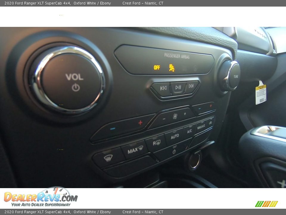 2020 Ford Ranger XLT SuperCab 4x4 Oxford White / Ebony Photo #15