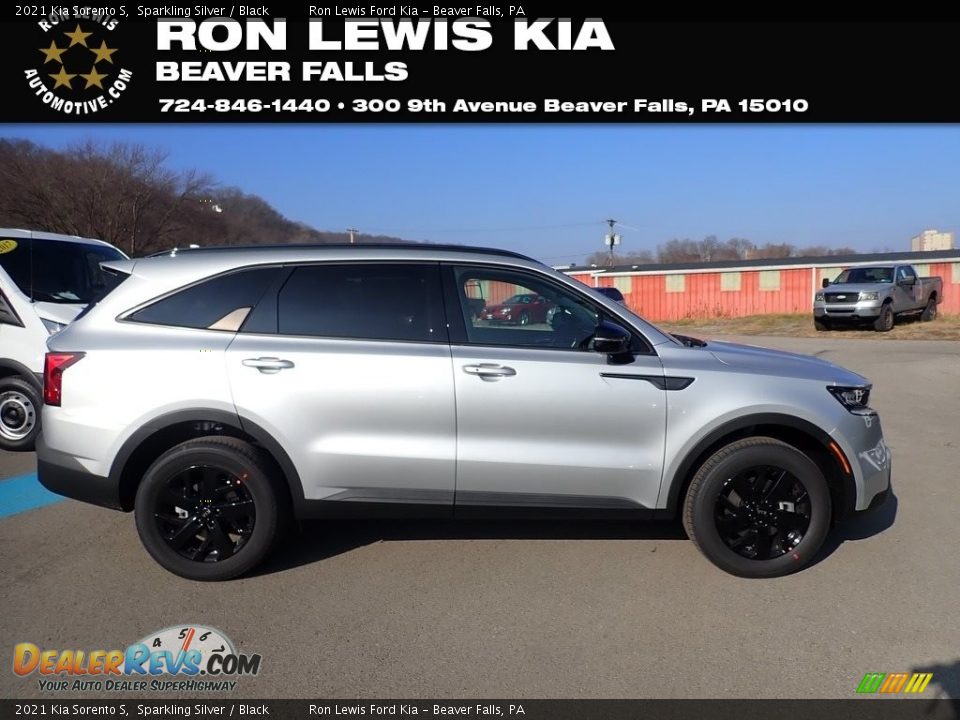 2021 Kia Sorento S Sparkling Silver / Black Photo #1