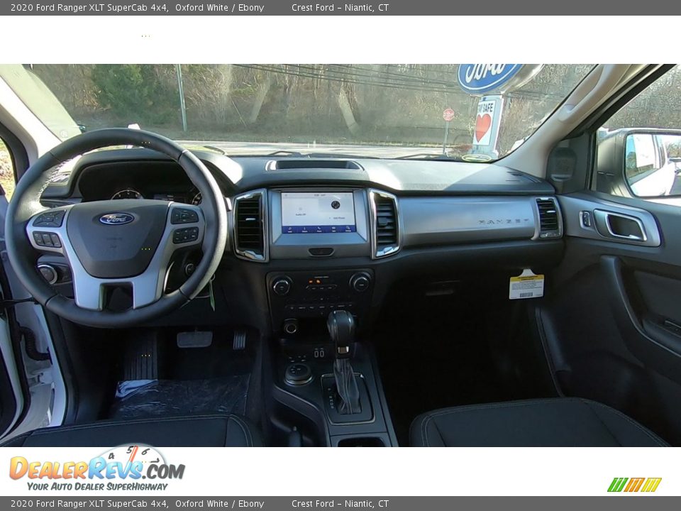 2020 Ford Ranger XLT SuperCab 4x4 Oxford White / Ebony Photo #18