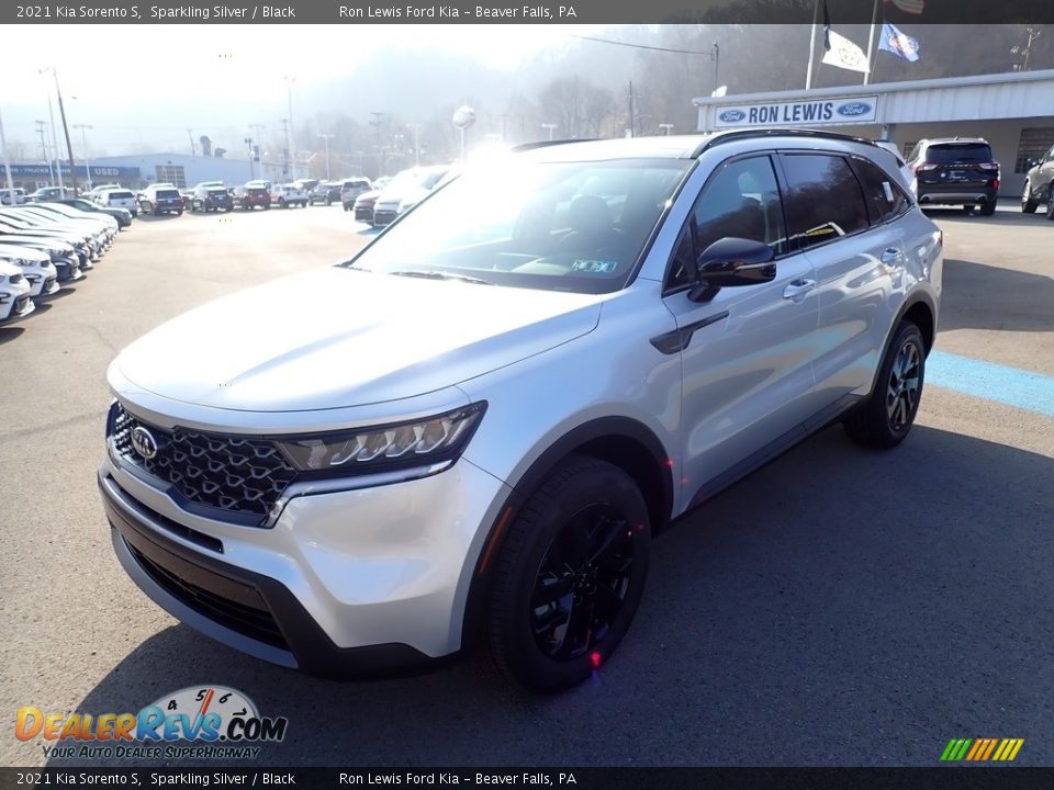 2021 Kia Sorento S Sparkling Silver / Black Photo #5