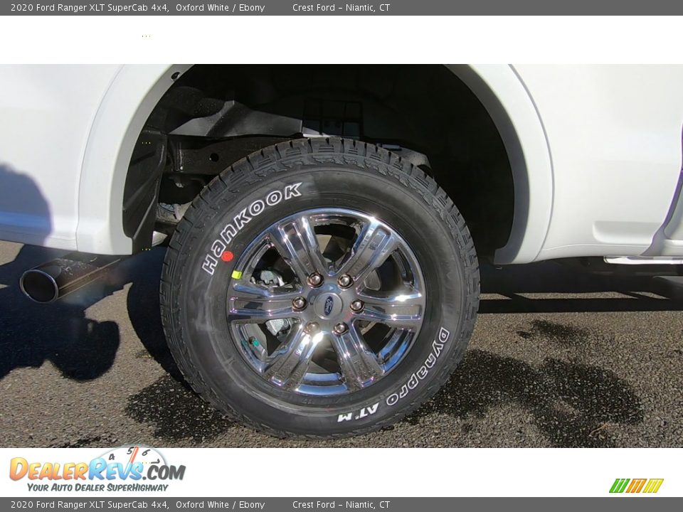 2020 Ford Ranger XLT SuperCab 4x4 Oxford White / Ebony Photo #21
