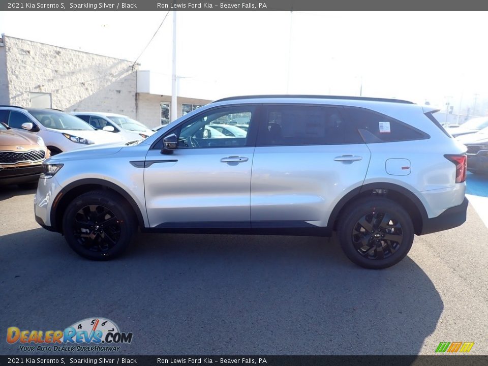 2021 Kia Sorento S Sparkling Silver / Black Photo #6