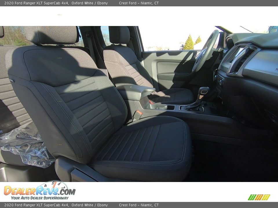 2020 Ford Ranger XLT SuperCab 4x4 Oxford White / Ebony Photo #22