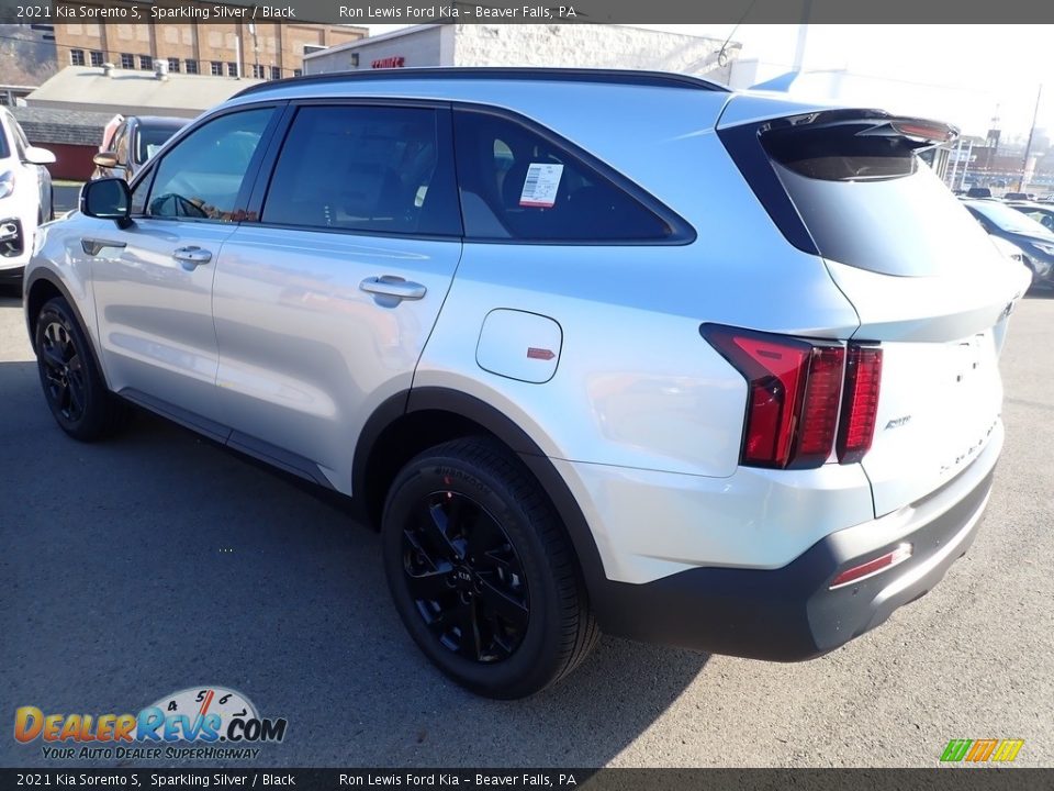 2021 Kia Sorento S Sparkling Silver / Black Photo #7