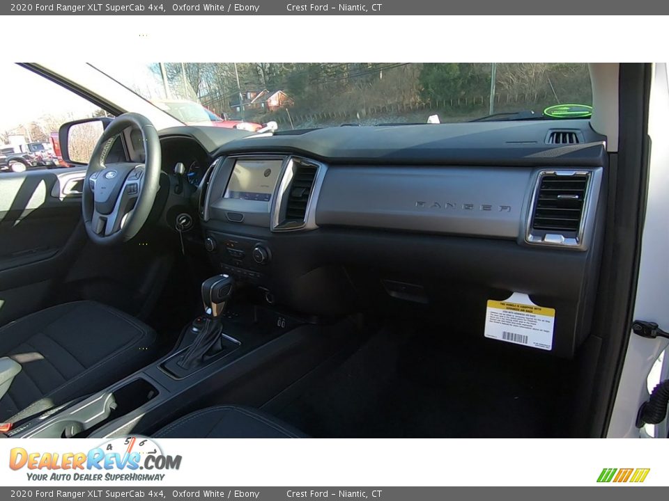 2020 Ford Ranger XLT SuperCab 4x4 Oxford White / Ebony Photo #23
