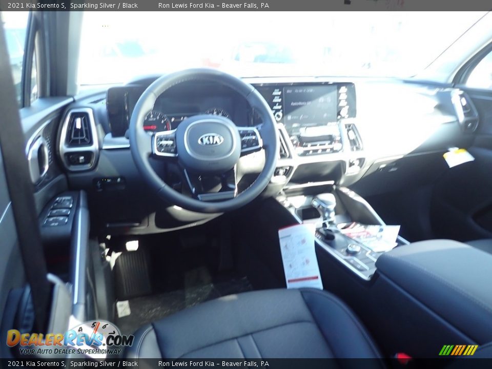 2021 Kia Sorento S Sparkling Silver / Black Photo #9