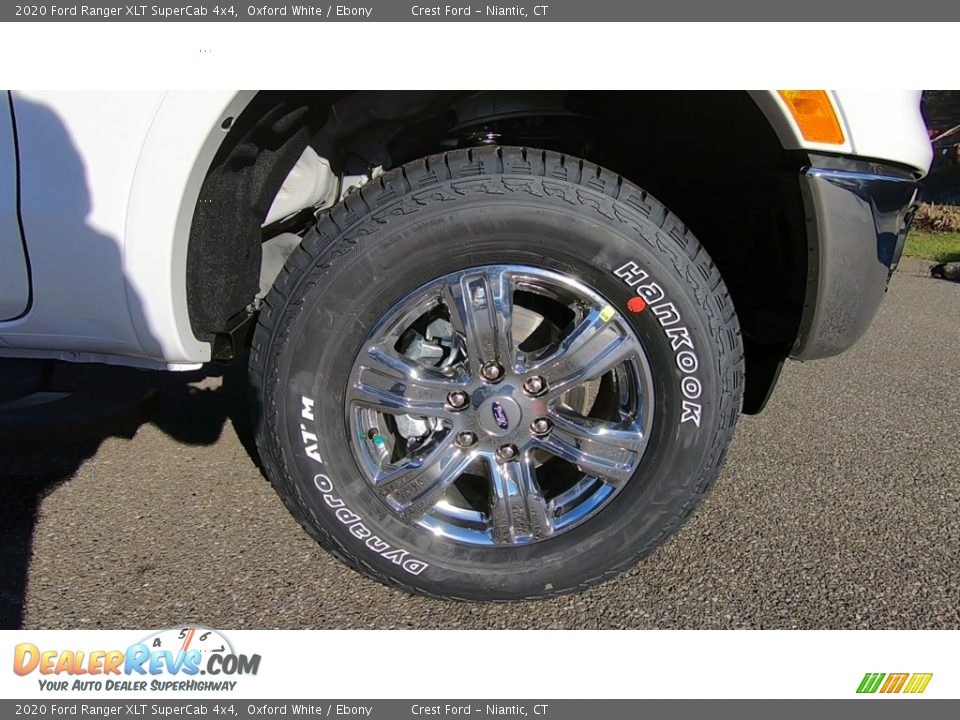 2020 Ford Ranger XLT SuperCab 4x4 Oxford White / Ebony Photo #25