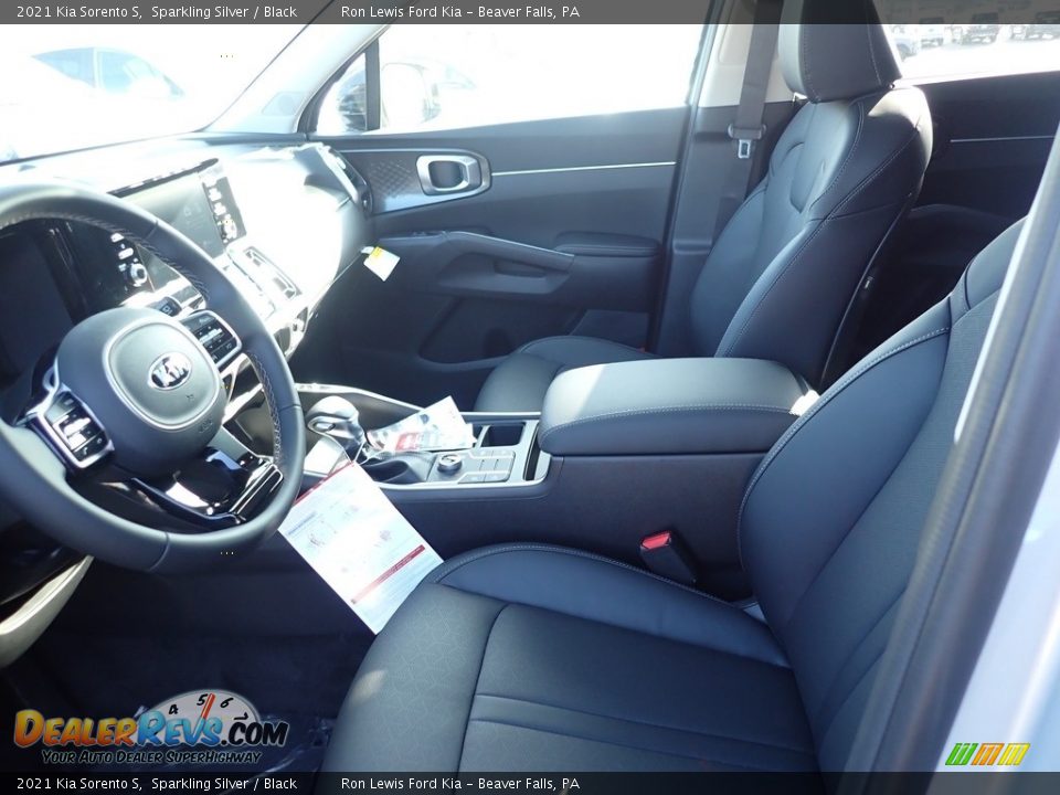 2021 Kia Sorento S Sparkling Silver / Black Photo #10