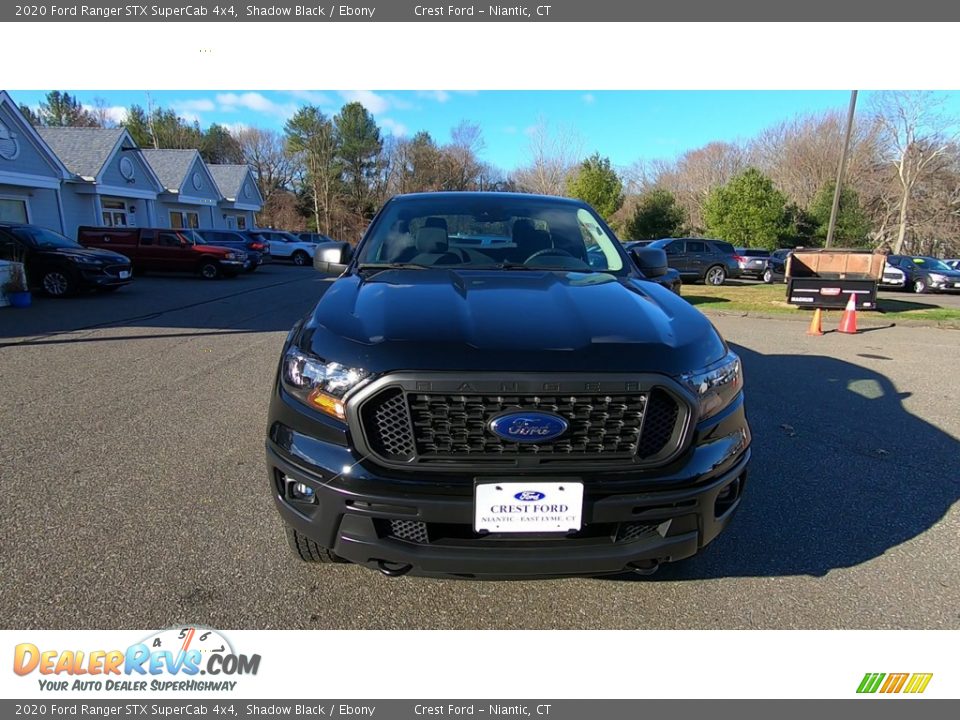 2020 Ford Ranger STX SuperCab 4x4 Shadow Black / Ebony Photo #2