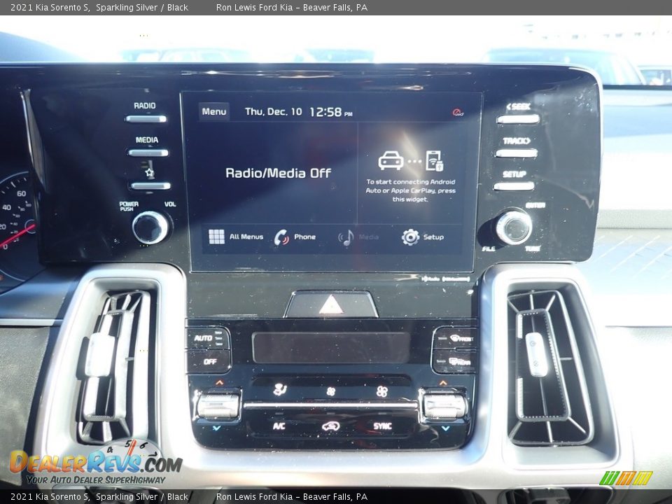 2021 Kia Sorento S Sparkling Silver / Black Photo #13