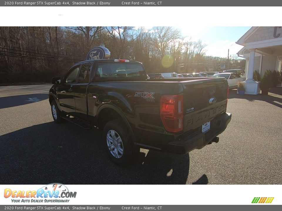 2020 Ford Ranger STX SuperCab 4x4 Shadow Black / Ebony Photo #5