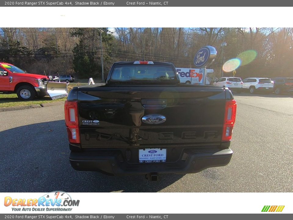 2020 Ford Ranger STX SuperCab 4x4 Shadow Black / Ebony Photo #6