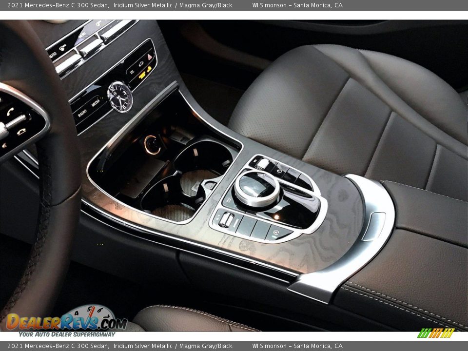 2021 Mercedes-Benz C 300 Sedan Iridium Silver Metallic / Magma Gray/Black Photo #7