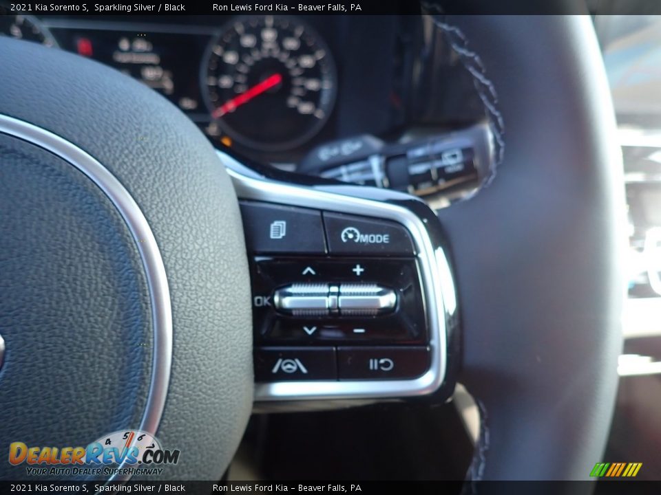 2021 Kia Sorento S Sparkling Silver / Black Photo #17