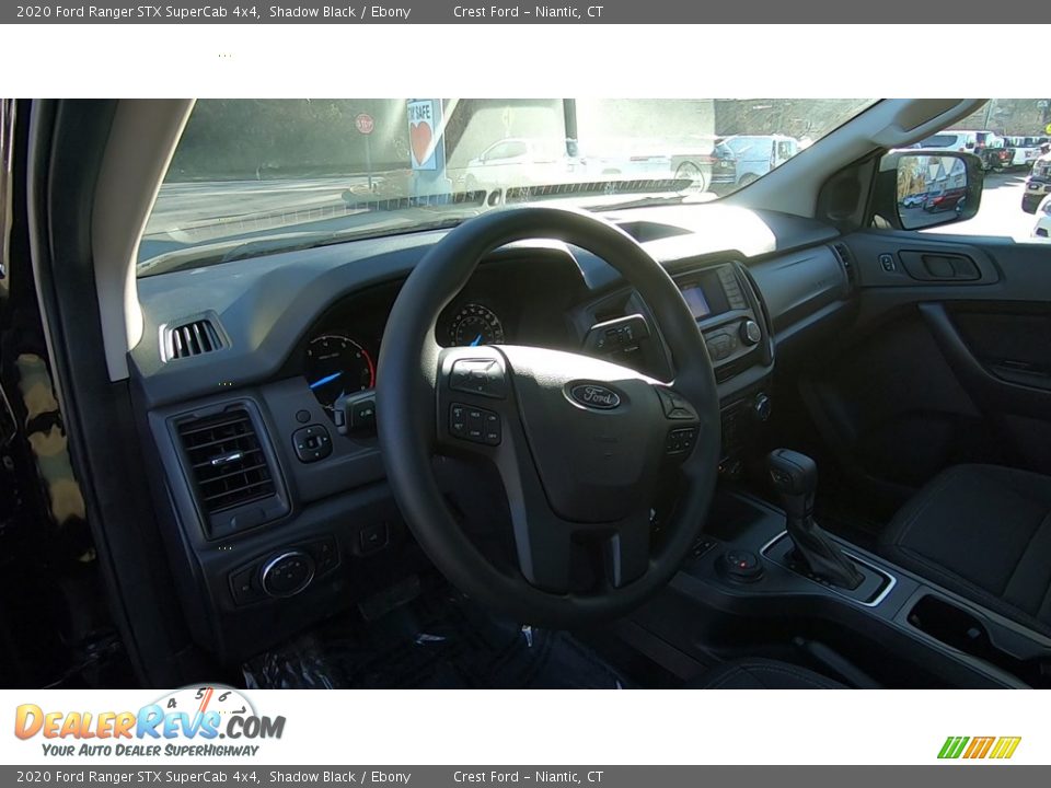 2020 Ford Ranger STX SuperCab 4x4 Shadow Black / Ebony Photo #10