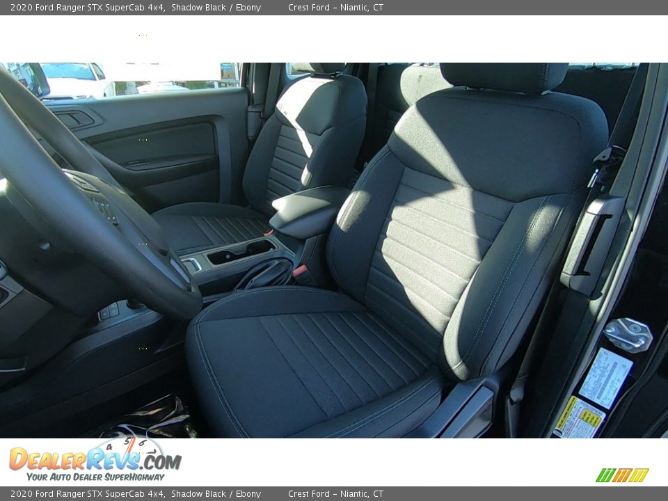 2020 Ford Ranger STX SuperCab 4x4 Shadow Black / Ebony Photo #11